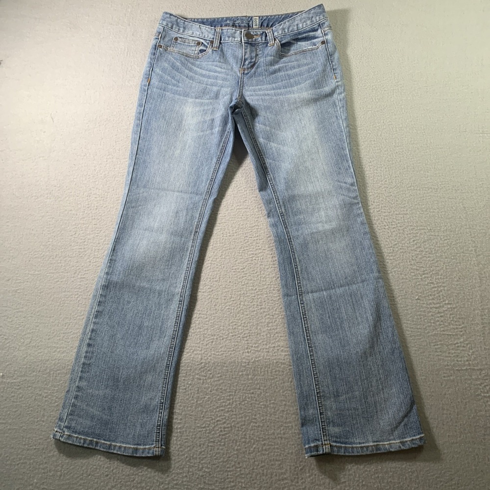 American Rag Jeans Womens 5R Junior  Cotton Bootcut Medium Wash Low Rise Denim